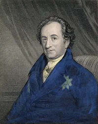 Portrait of Johann Wolfgang von Goethe (1749-1832) Engraved by James Posselwhite (1798-1884)